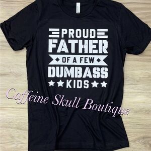 Large Black Shirt, dad shirt, funny dad shirt
